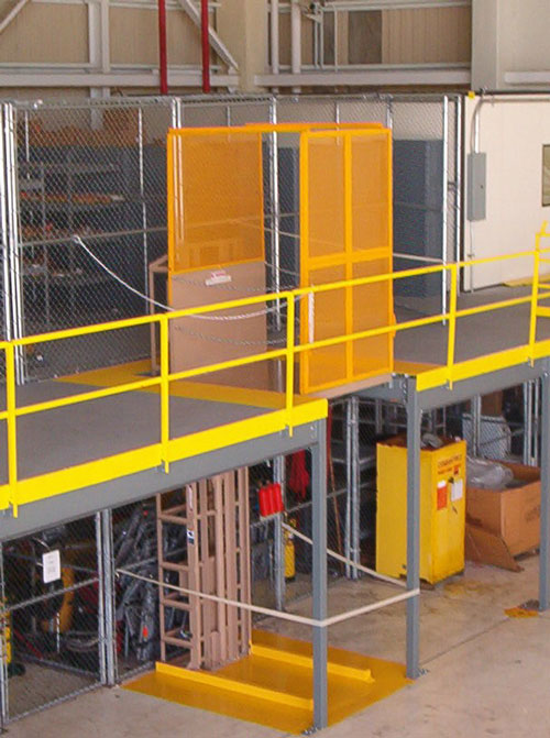 Mezzanine Vertical Reciprocating Conveyors