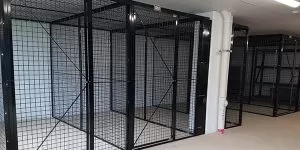 Tenant security cage Lockers