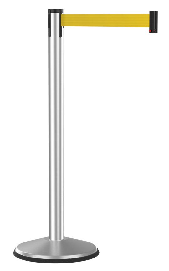 Prime Crowd Control Barrier Post, 10'
