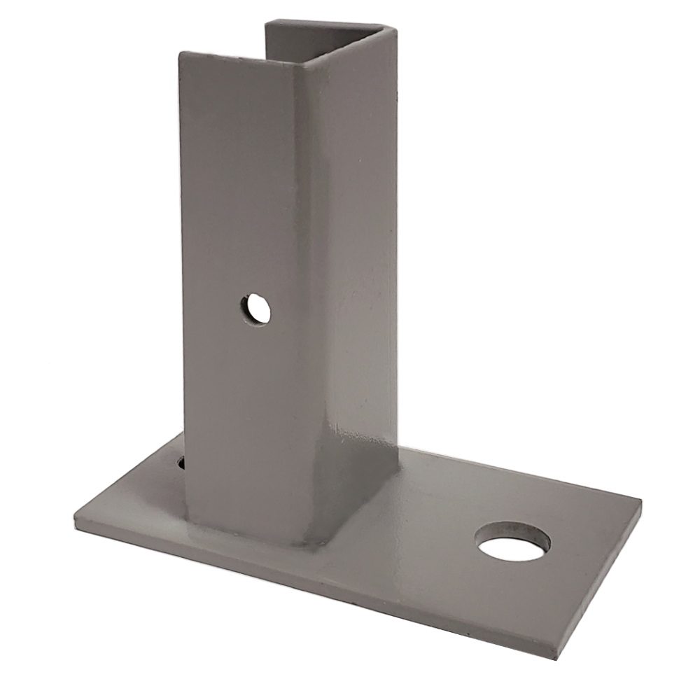 Storage Rack Anchoring Foot - Dove Gray