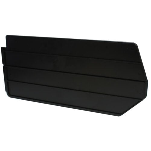 A black, rectangular tool with horizontal ridges and a slightly pointed end, resembling a large putty knife or squeegee. Its designed for smoothing or spreading materials.