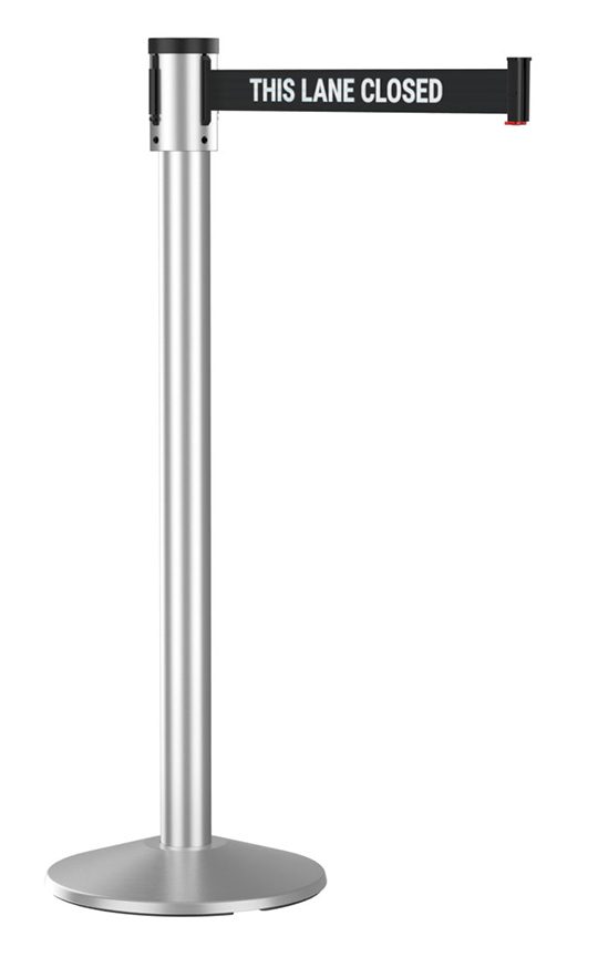 Series Long Span Retractable Belt Barrier, 15'