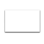 A plain white, rectangular card or paper with a subtle shadow, resembling MH-USA Spare Card Inserts for H.2.36 in. x W.3.94 in. Ticket Pouches, set against a white background.