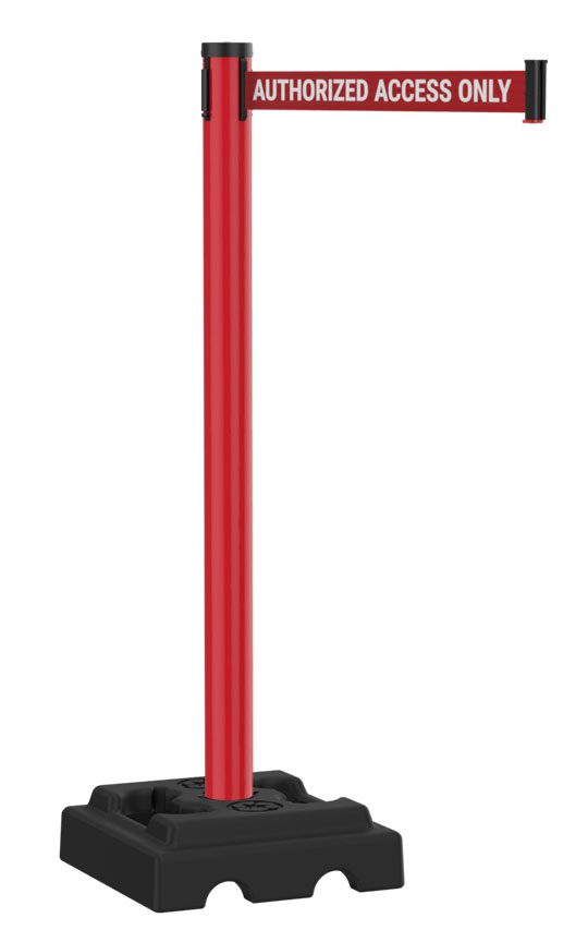 Utility Safety 300 Series Crowd Control Stanchion, 10'