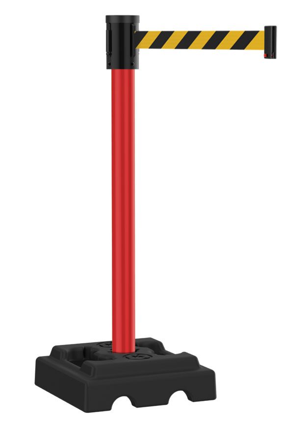 Utility Safety 300 Series Long Span Retractable Belt Stanchion 15'