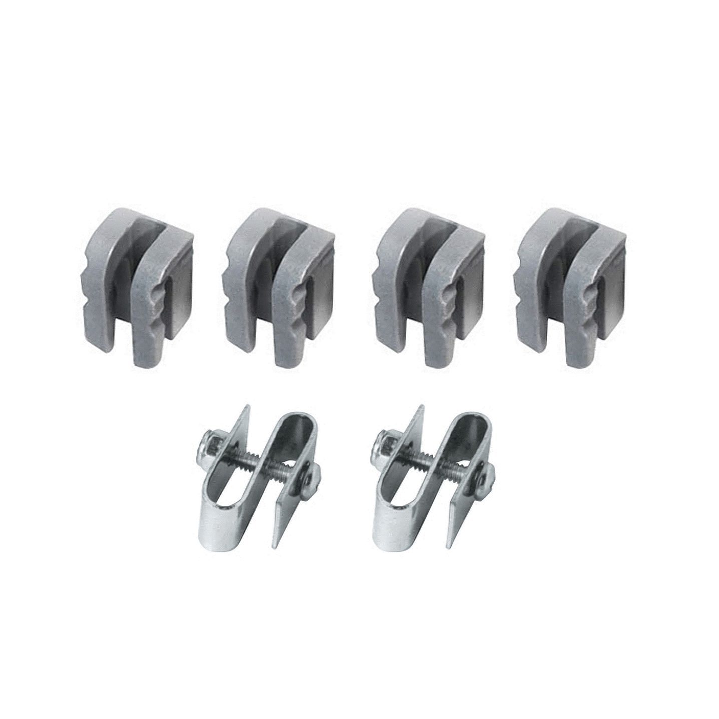 Super Erecta Replacement Mounting Kit for Metroseal Gray Enclosure Panels