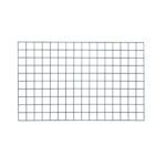 The Metro WG3048K3 SmartWall Wire Grid, in Metroseal Green Epoxy and sized 30 x 48, showcases a pattern of small squares formed by evenly spaced rectangular grids.
