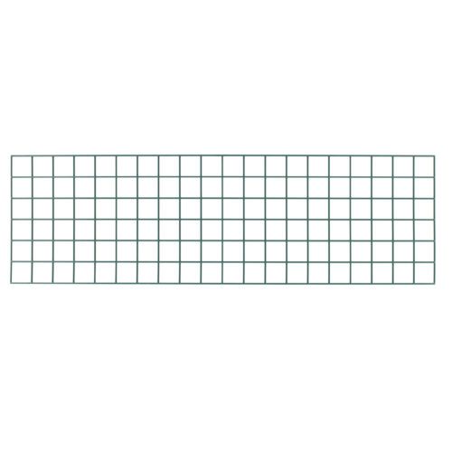 183xicbzb7c36o1sr5upz09fb6vvviaa.jpg A 6x24 rectangular grid on a white background mimics graph paper, showcasing the sleek design of an 18 x 60 Metro WG1860K3 SmartWall Wire Grid in Metroseal Green Epoxy.