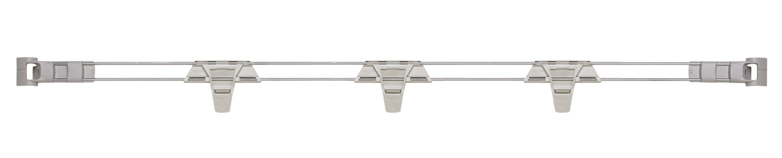 Stackable Shelf Ledge (Back) for MetroMax i Industrial Plastic Shelving, 54" L x 2" H