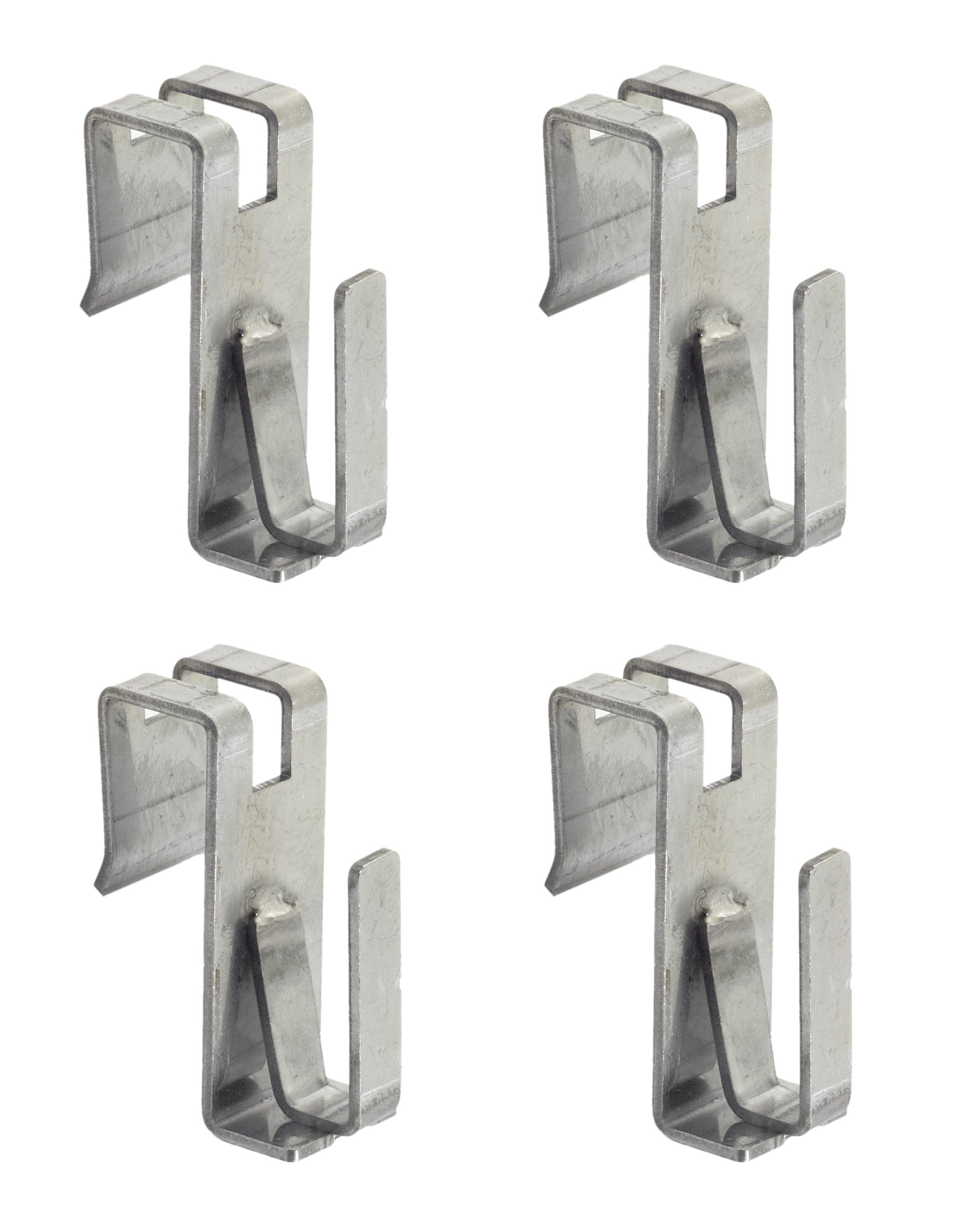 Four-Shelf Corner Add-On "S" Hook Kit for MetroMax 4 Industrial Plastic Shelving