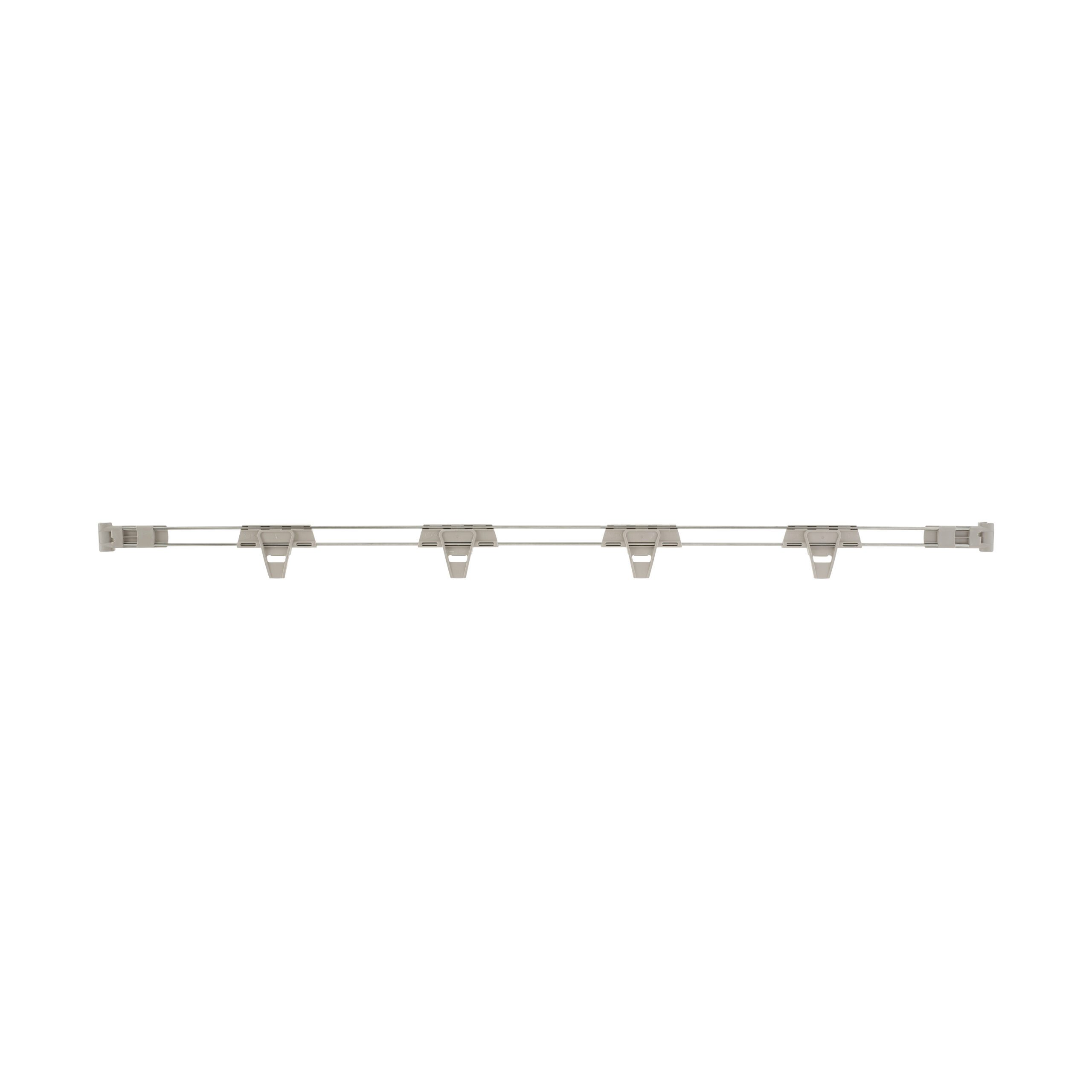 Stackable Shelf Ledge for Super Erecta Pro Shelving, 60"L x 2"H