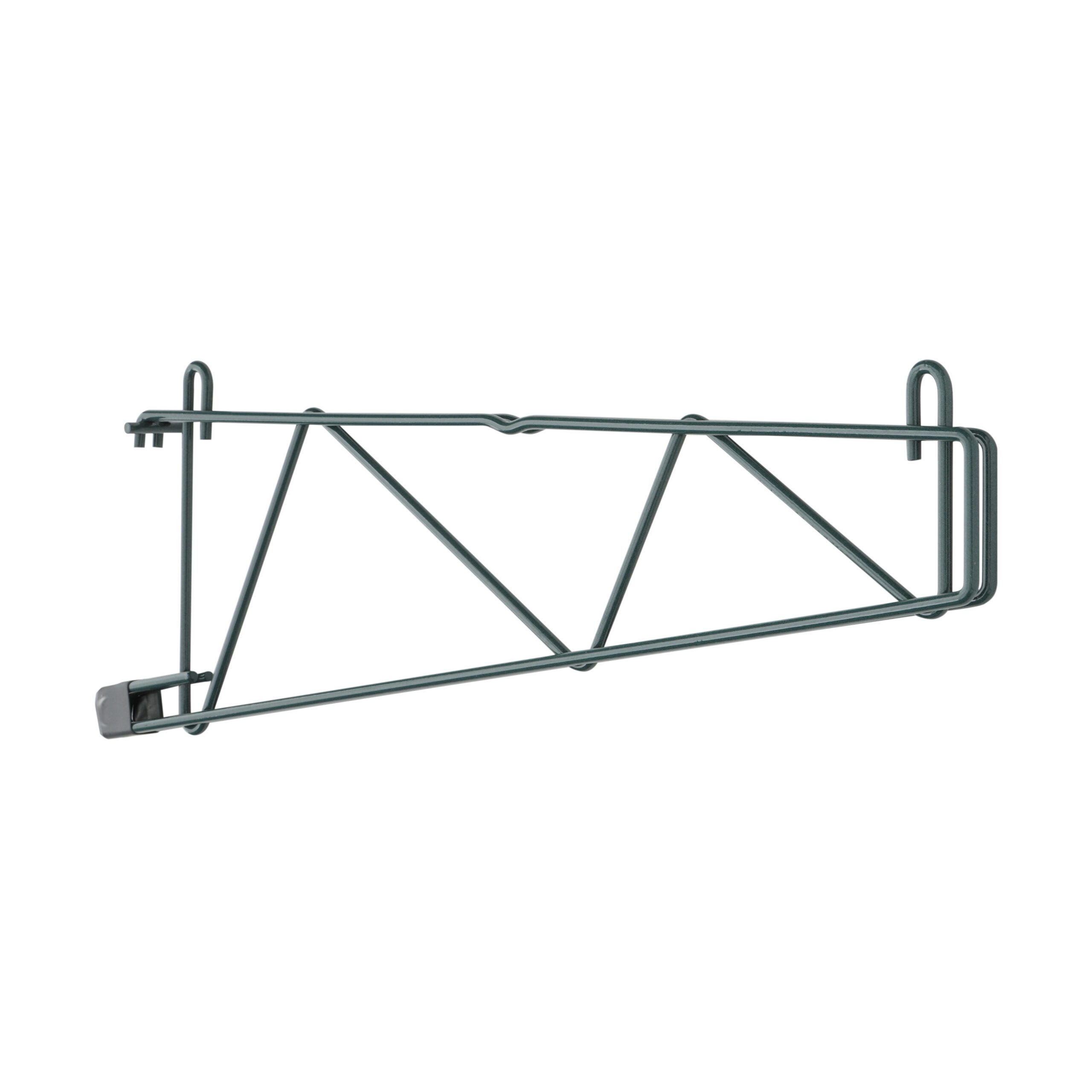 SmartWall Single Shelf Support for 21" Deep Shelves, Metroseal Green Epoxy