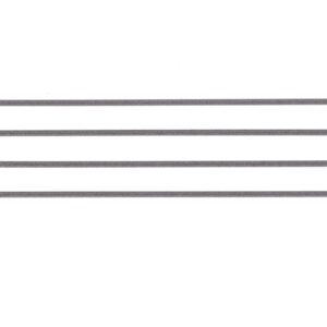 The Metro L24N-4K4 Super Erecta shelf, designed with Metroseal Gray Epoxy and measuring 24, combines a minimalist open style with curved edges for wall mounting using two horizontal and two vertical bars, making it perfect for storing small items.