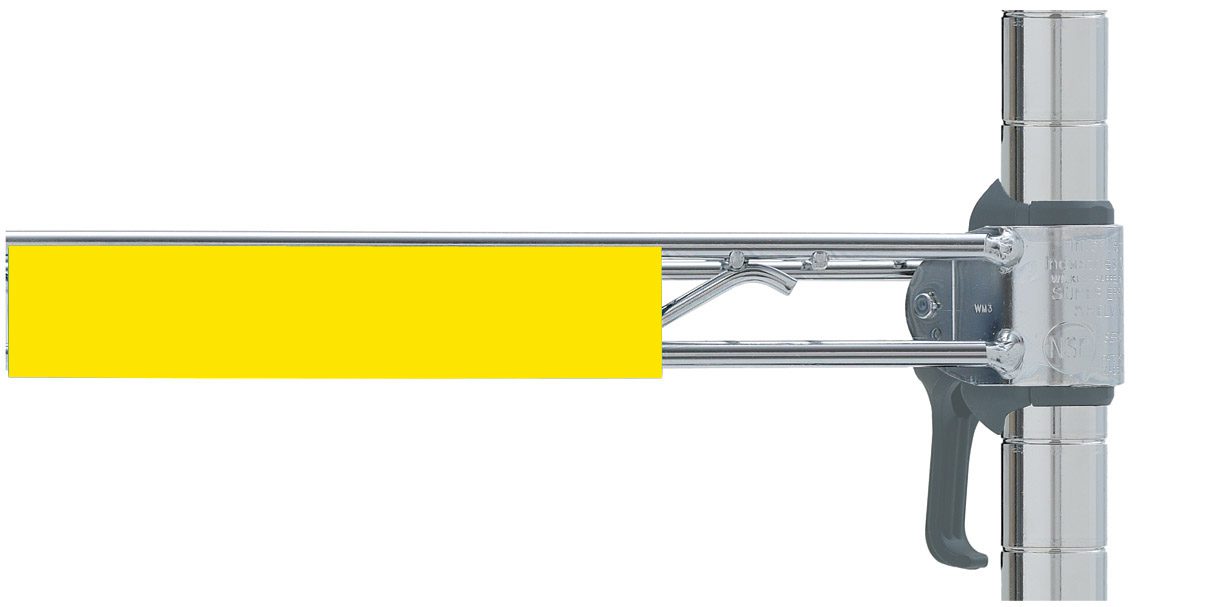Super Erecta Color Shelf Marker, Yellow