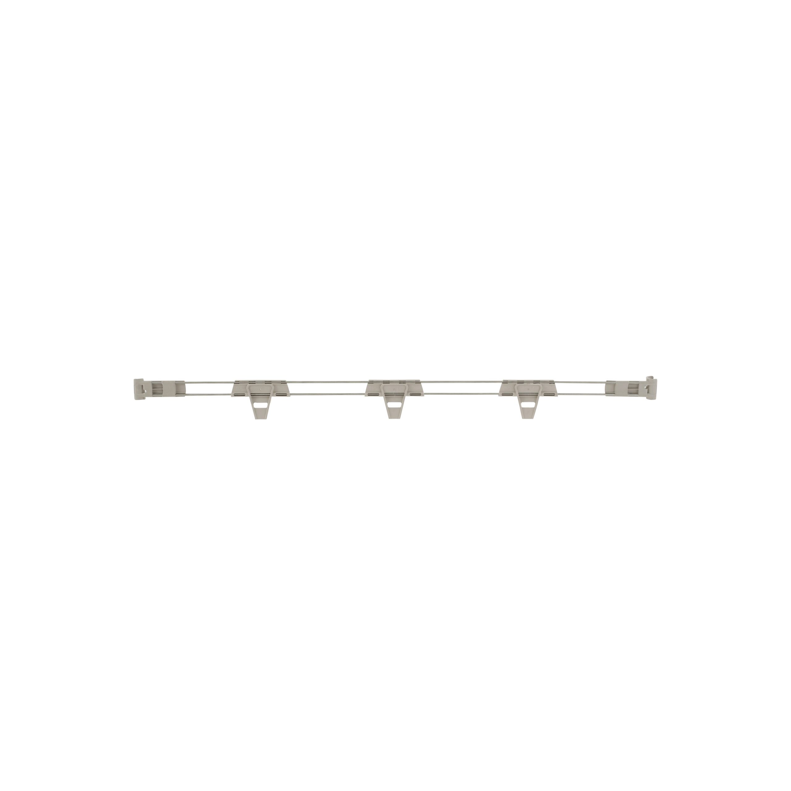 Stackable Shelf Ledge for Super Erecta Pro Shelving, 48"L x 2"H