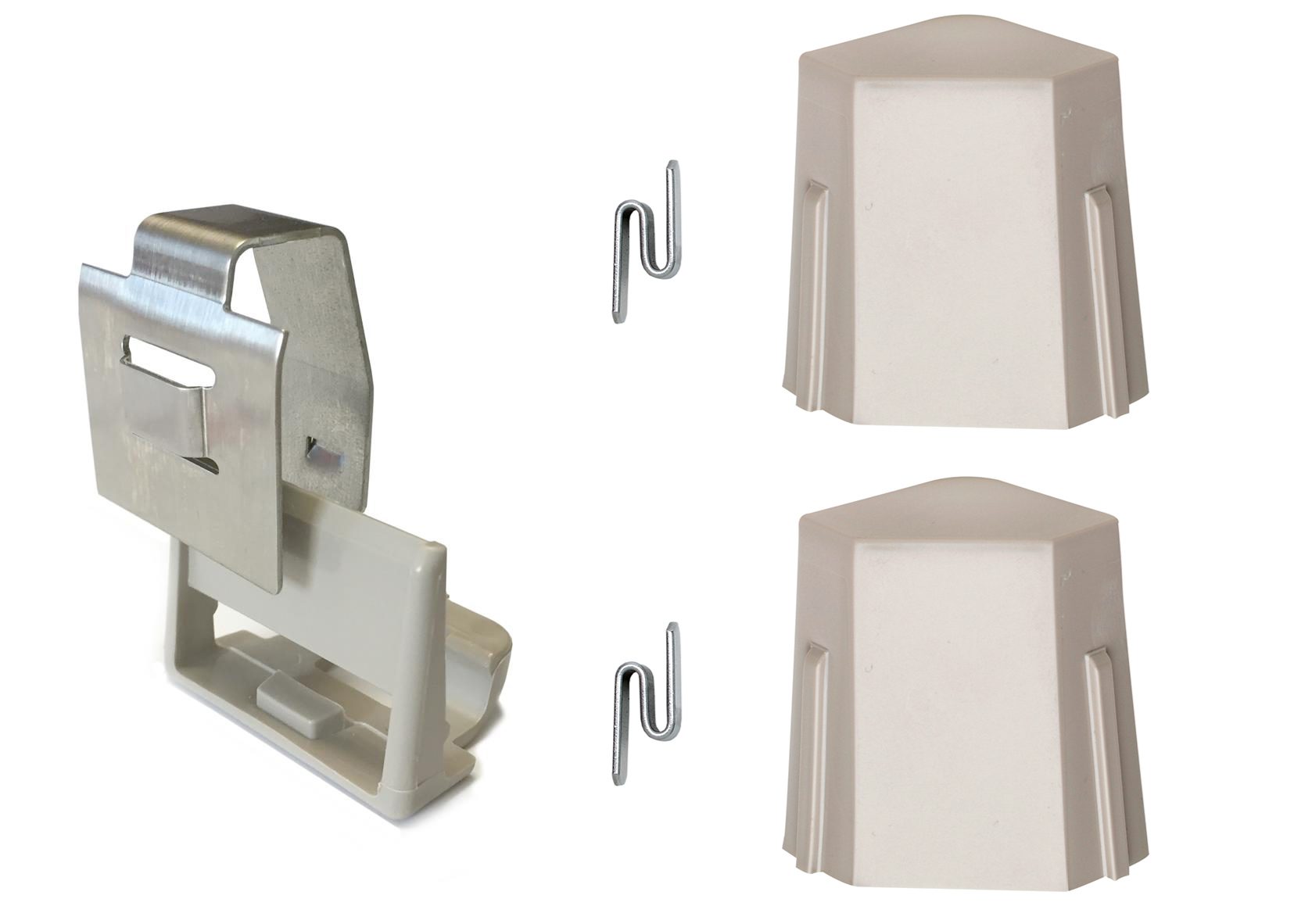 Intermediate "S" Hook Kit for MetroMax i Industrial Plastic Shelving