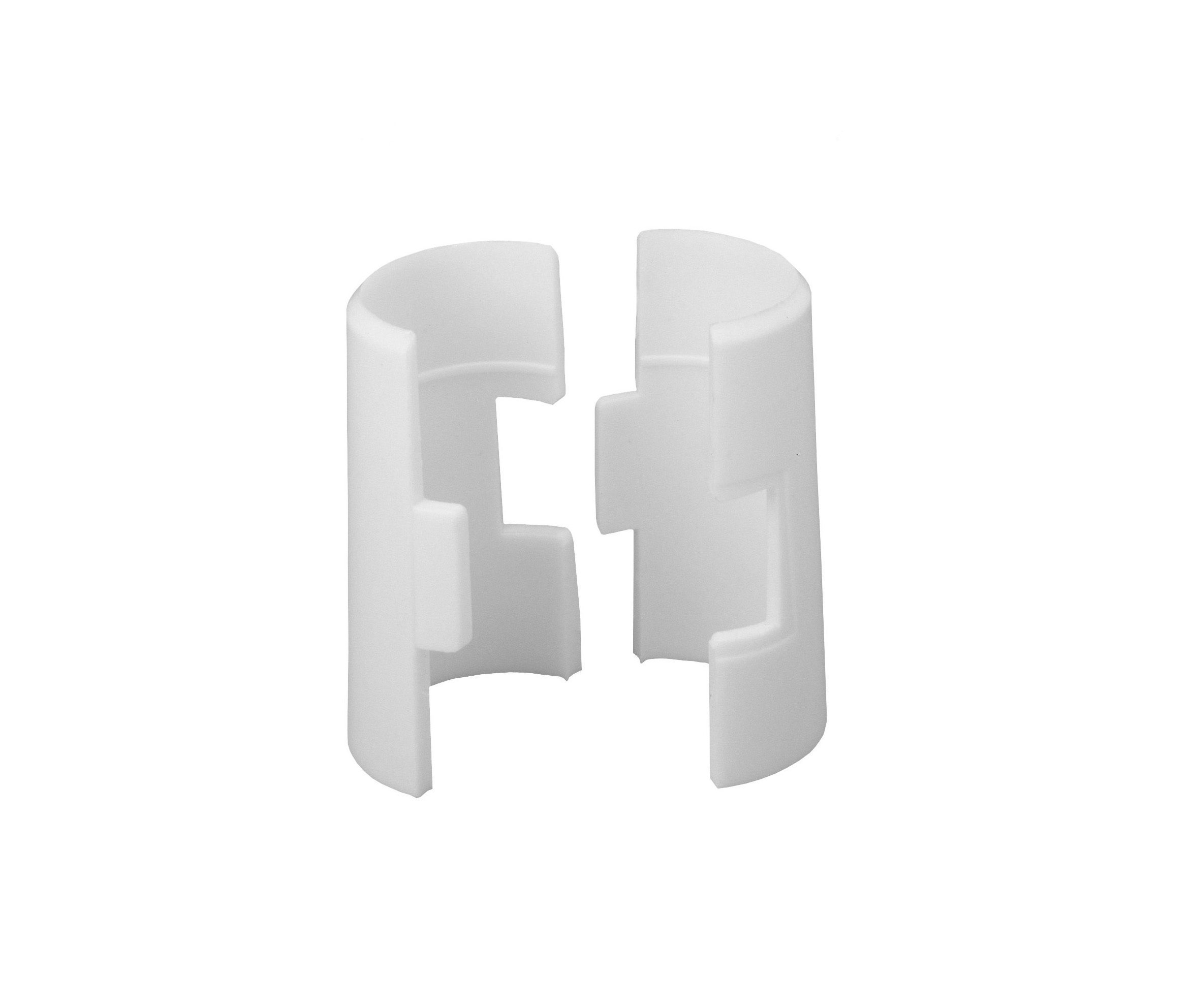 Replacement Split Sleeves for Super Erecta Industrial Wire Shelving White