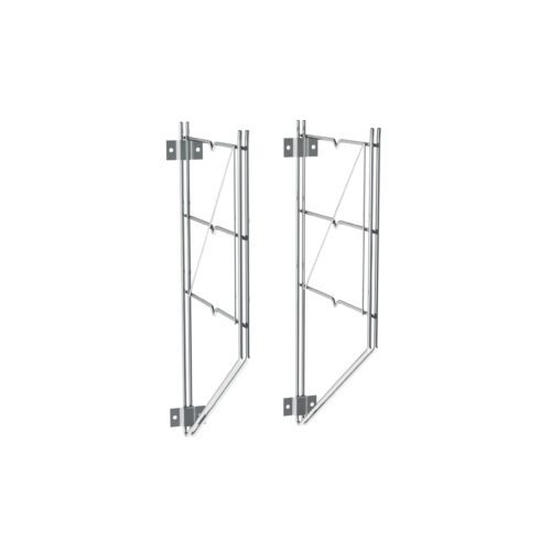 9bro0r2576ifpxe439id1est9imxq9kx.jpg The Metro 12WB3C Erecta Shelf Wall Mounts, intended for wire shelves, can stylishly hold a surfboard vertically. With sturdy brackets and angled arms, they offer reliable support for weight and shape when creatively repurposed.