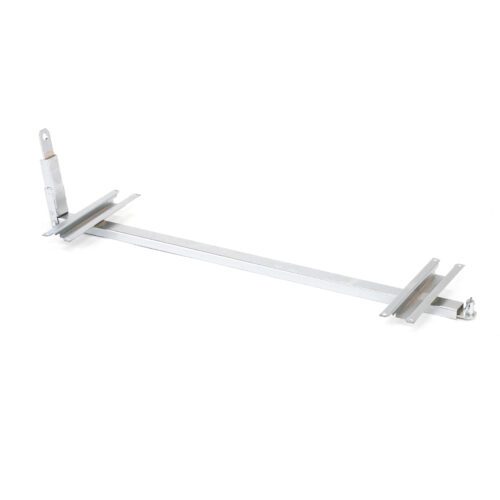 9ncpqu3nbl7cir5arrs8ny4j4qx0g7sz.jpg The Metro TBA48 Tow Bar Assembly for Dolly Carts includes a long metal bracket with adjustable arms and slidable components at each end. Its straightforward, utilitarian design shines against a plain white backdrop, making it ideal for holding or supporting objects.