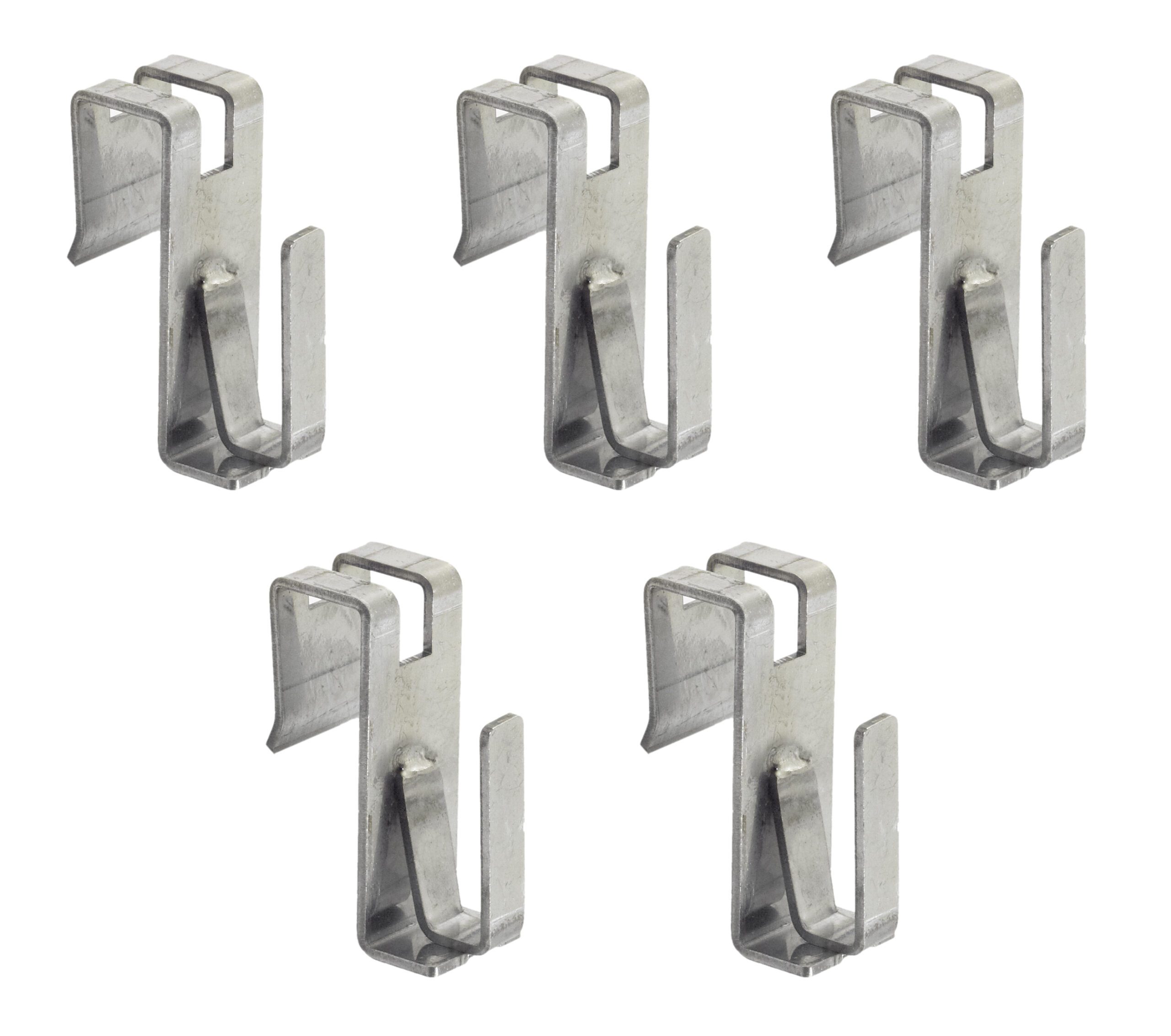 Five-Shelf Corner Add-On "S" Hook Kit for MetroMax 4 Industrial Plastic Shelving