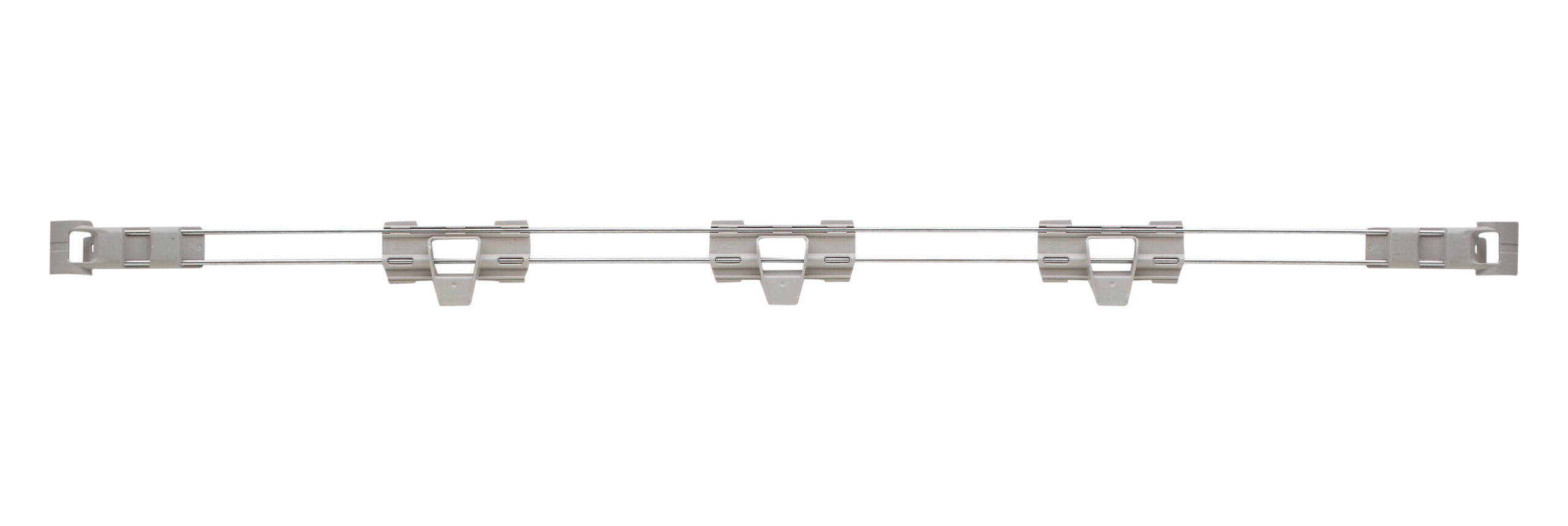 Stackable Shelf Ledge (Back) for MetroMax 4 Industrial Plastic Shelving, 54" L x 2" H