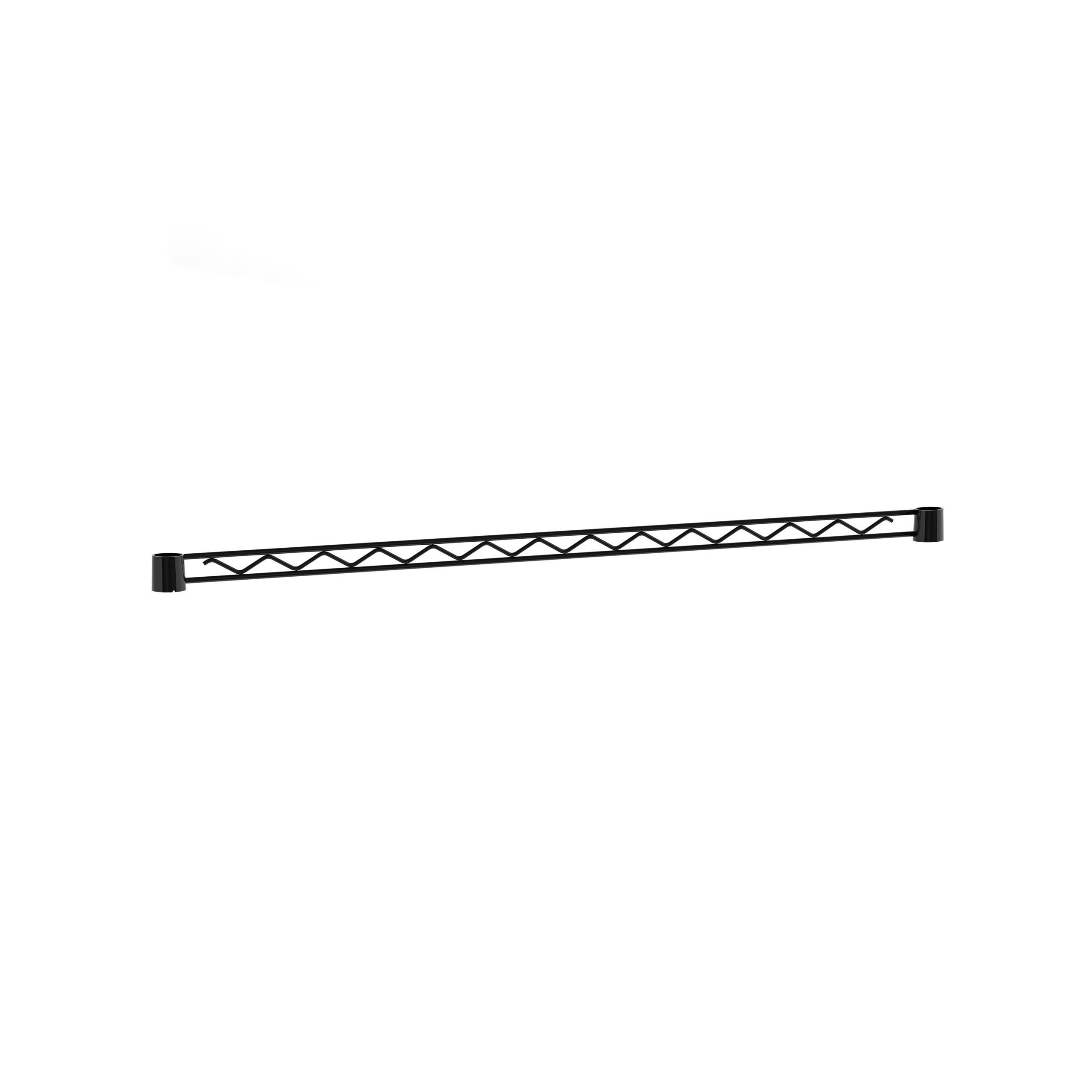Super Erecta Hanger Rail, Black