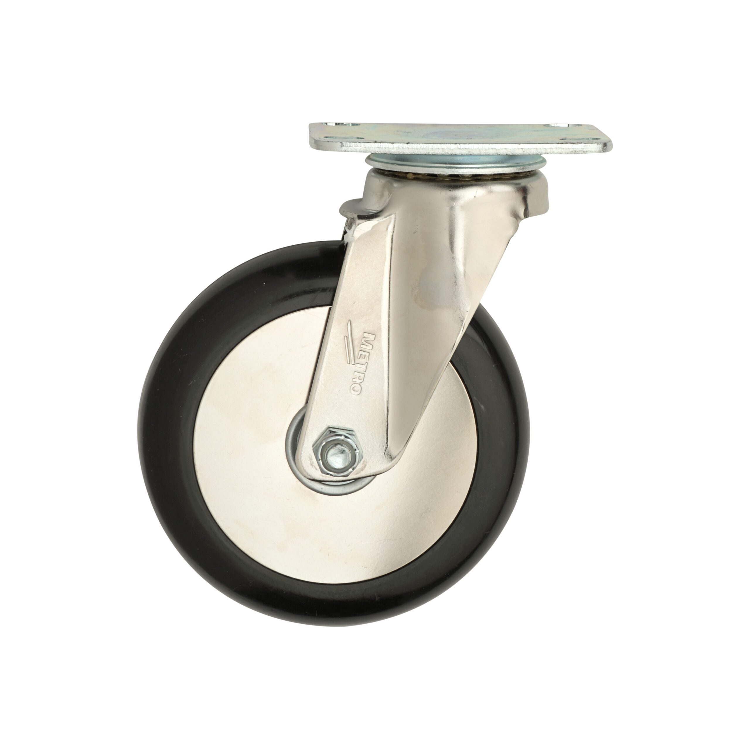 5" Neoprene Swivel B-Plate Caster for Made-to-Order Truck Dollies