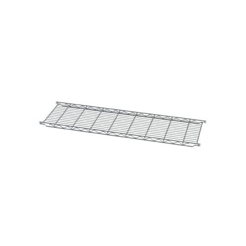 The Metro 1242C Erecta Wire Shelf, measuring 12 x 42, offers a robust metal grid design ideal for organization and storage, featuring durable parallel and intersecting wires.