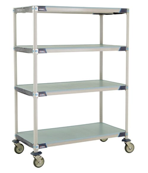 f5ao36lr5bsf2801nuog3c98ato1jfkg.jpg The MetroMax i X556EFX3 Mobile Cart boasts four adjustable solid shelves (24 x 48 x 67.3125) and wheels with brakes, offering storage efficiency and easy mobility.