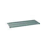 The Metro Super Erecta Pro PR2154NK3 shelf, 21 x 54, offers a grid design with a removable plastic mat for great ventilation and support, making it perfect for versatile storage across various settings.