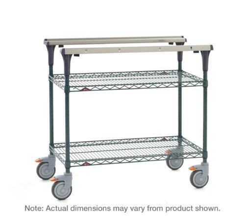 fa3zly2y7mutq7cu9pssm73lzfrput3k.jpg The Metro MS1830-NKNK PrepMate MultiStation is a sleek three-tier cart with wire shelves, featuring durable grey wheels and two handles. The top and bottom shelves have a Metroseal Green Epoxy coating for added protection.