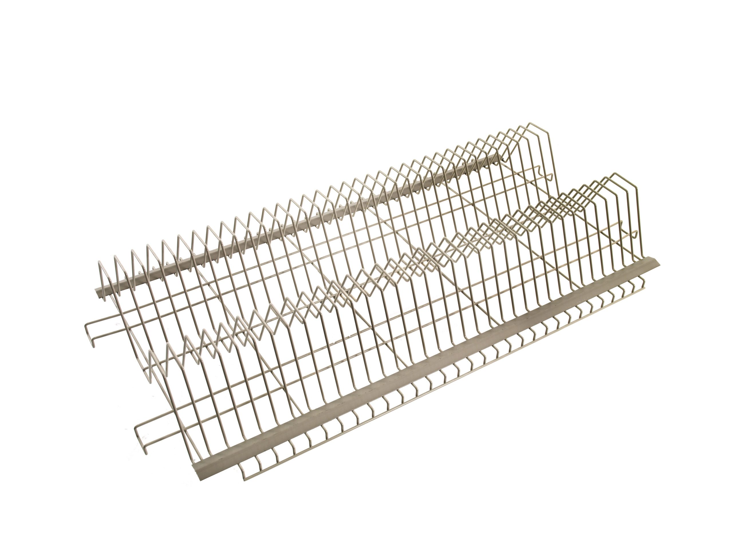 Tray Drying Rack for 24" x 48" Shelving, 1.125" Spacing