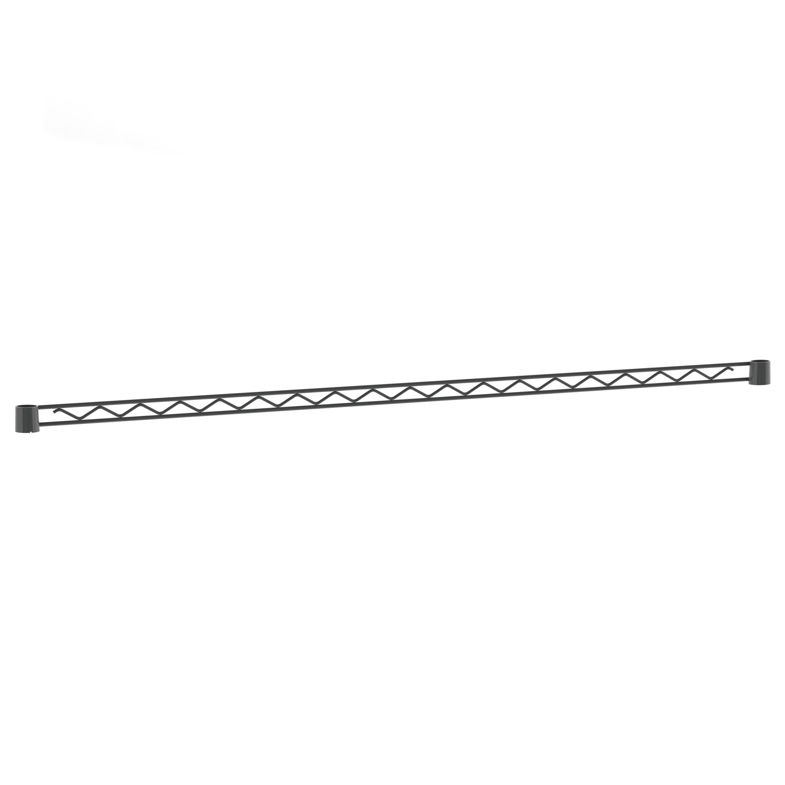 Super Erecta Hanger Rail Smoked Glass