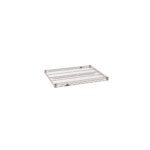 The Metro Super Erecta 2430NK4 Industrial Wire Shelf, measuring 24 x 30, features a durable grid pattern with a Metroseal Gray Epoxy finish for efficient storage and long-lasting use.