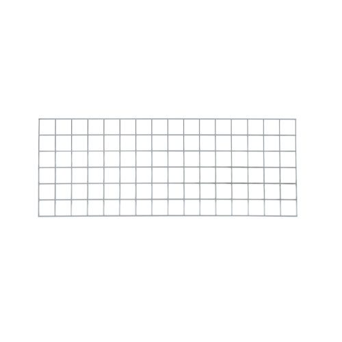 The Metro WG1848BR SmartWall Wire Grid is a 18 x 48 metal grid sheet with a Brite finish and evenly spaced square openings.