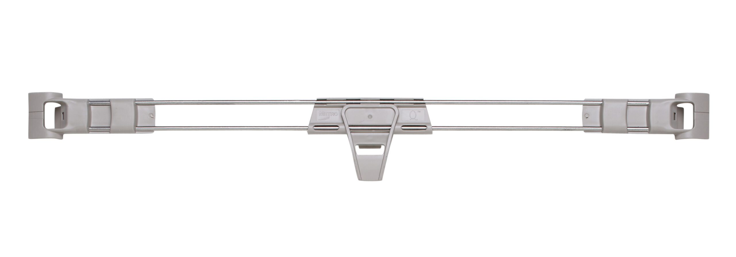 Stackable Shelf Ledge (Back) for MetroMax Q Industrial Plastic Shelving, 30" L x 2" H