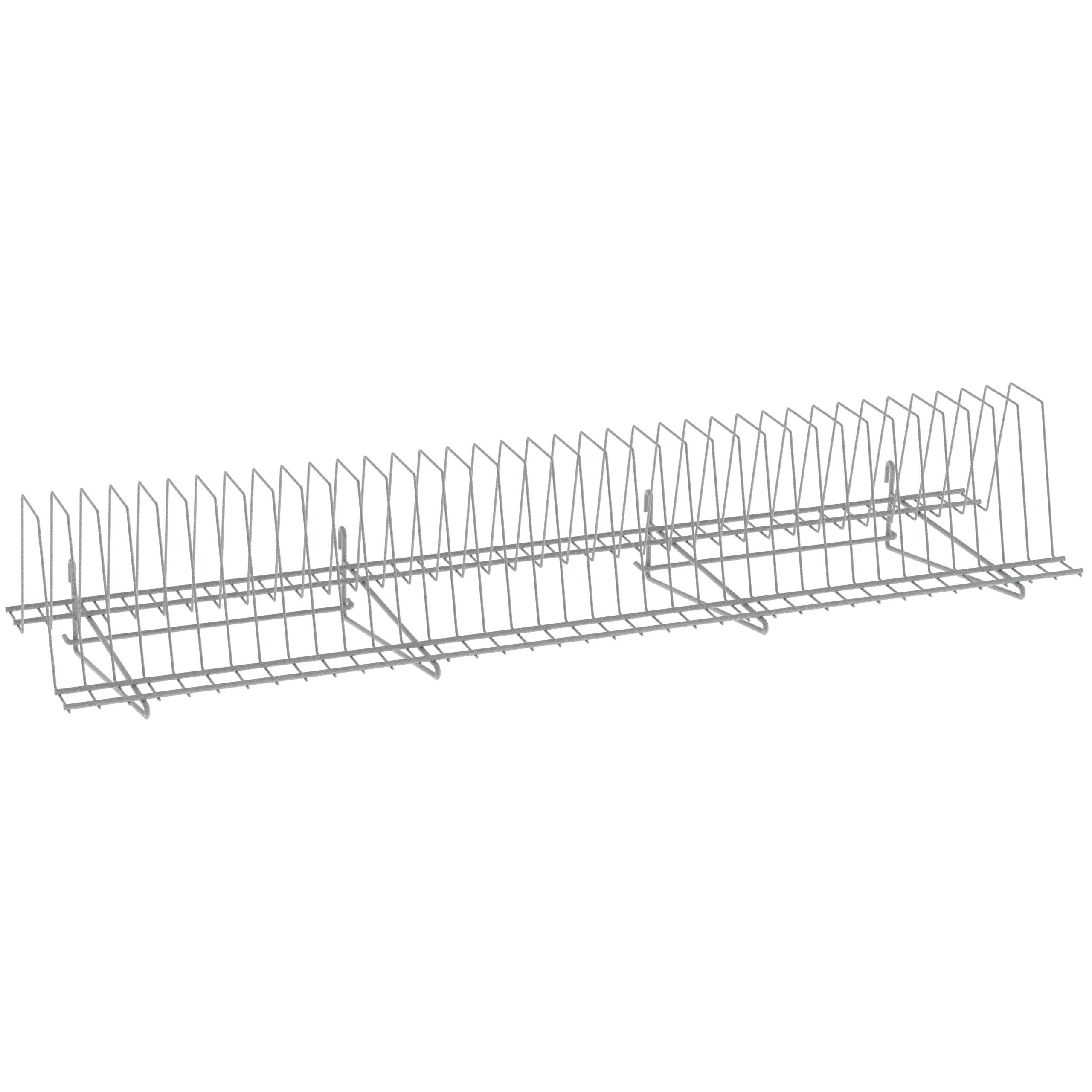 SmartWall Tray Drying Rack, Metroseal Gray Epoxy