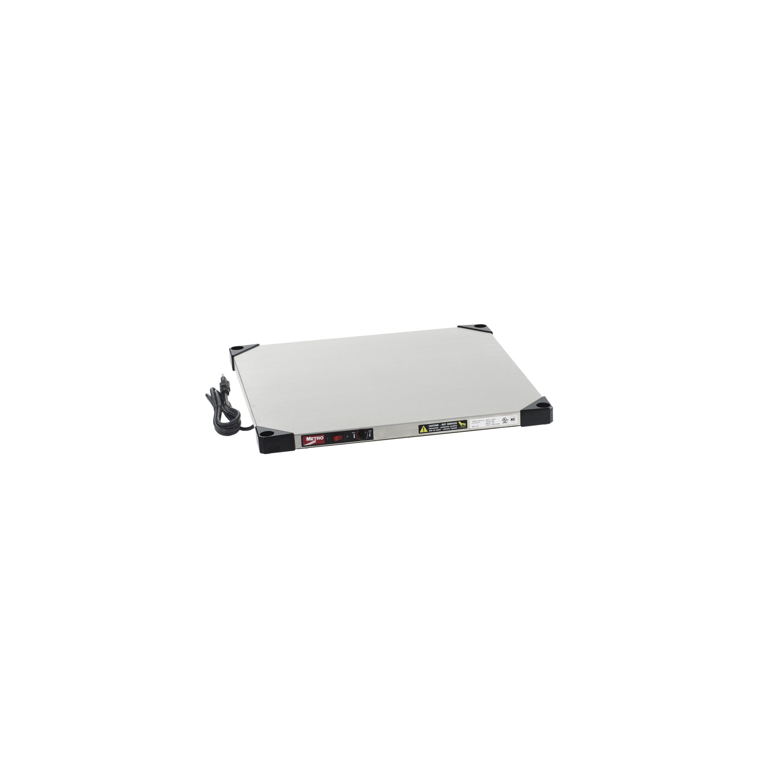 Super Erecta Hot Stainless Steel Heated Shelf, 120V, 200W
