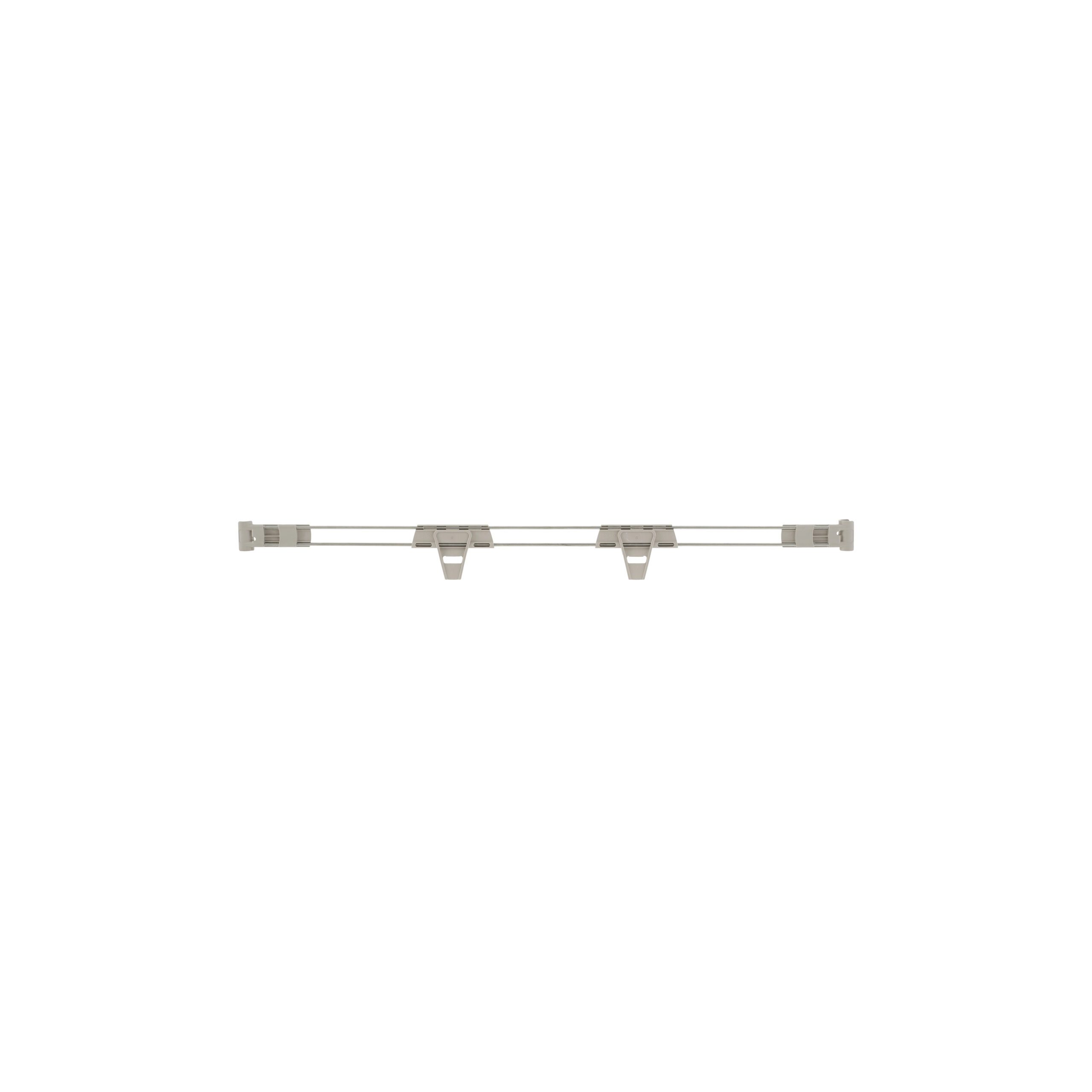 Stackable Shelf Ledge for Super Erecta Pro Shelving, 42"L x 2"H