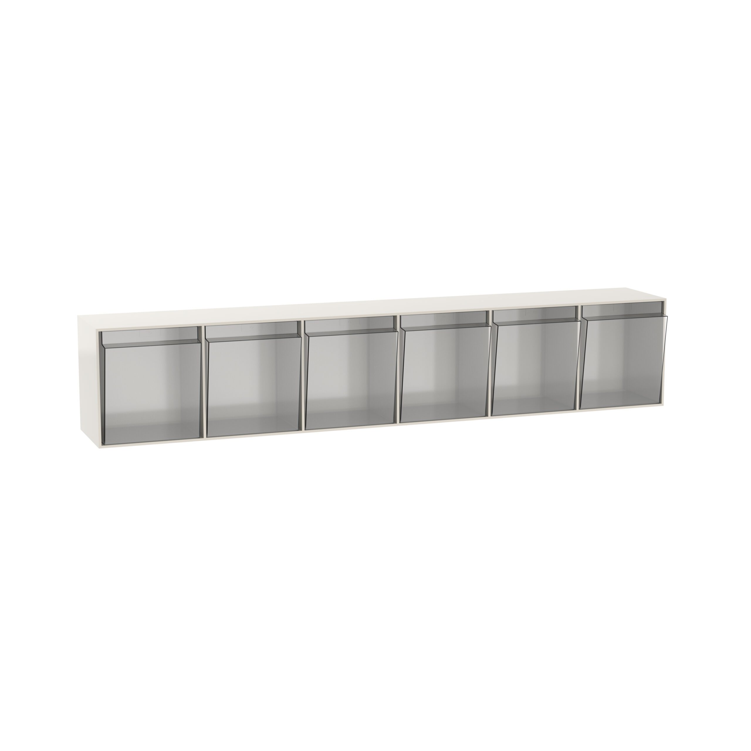 Flexline Tilting 6-Bin Storage Module for Overbridge