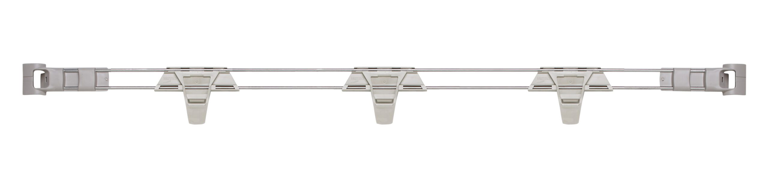 Stackable Shelf Ledge (Back) for MetroMax i Industrial Plastic Shelving, 48" L x 2" H