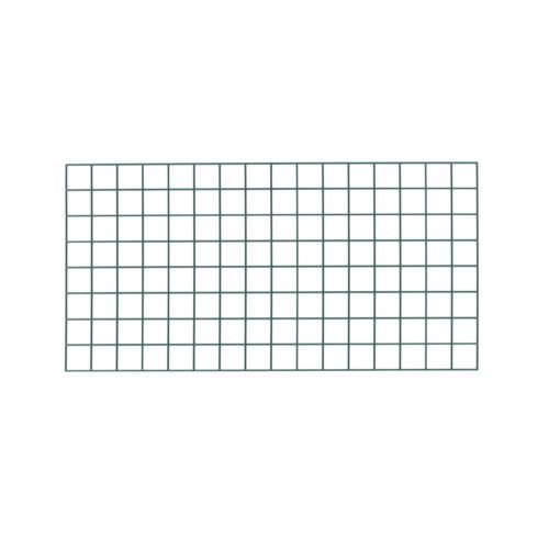 The Metro WG2448K3 SmartWall Wire Grid, sized at 24 x 48, features uniform squares with a Metroseal Green Epoxy finish, set against a striking white background.