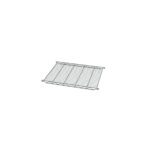 The Metro 1824C Erecta Shelf Wire Shelf features a top view of its grid pattern with intersecting wires, perfect for organizing. Measuring 18 x 24, this metal shelving unit offers an efficient and stylish storage solution.