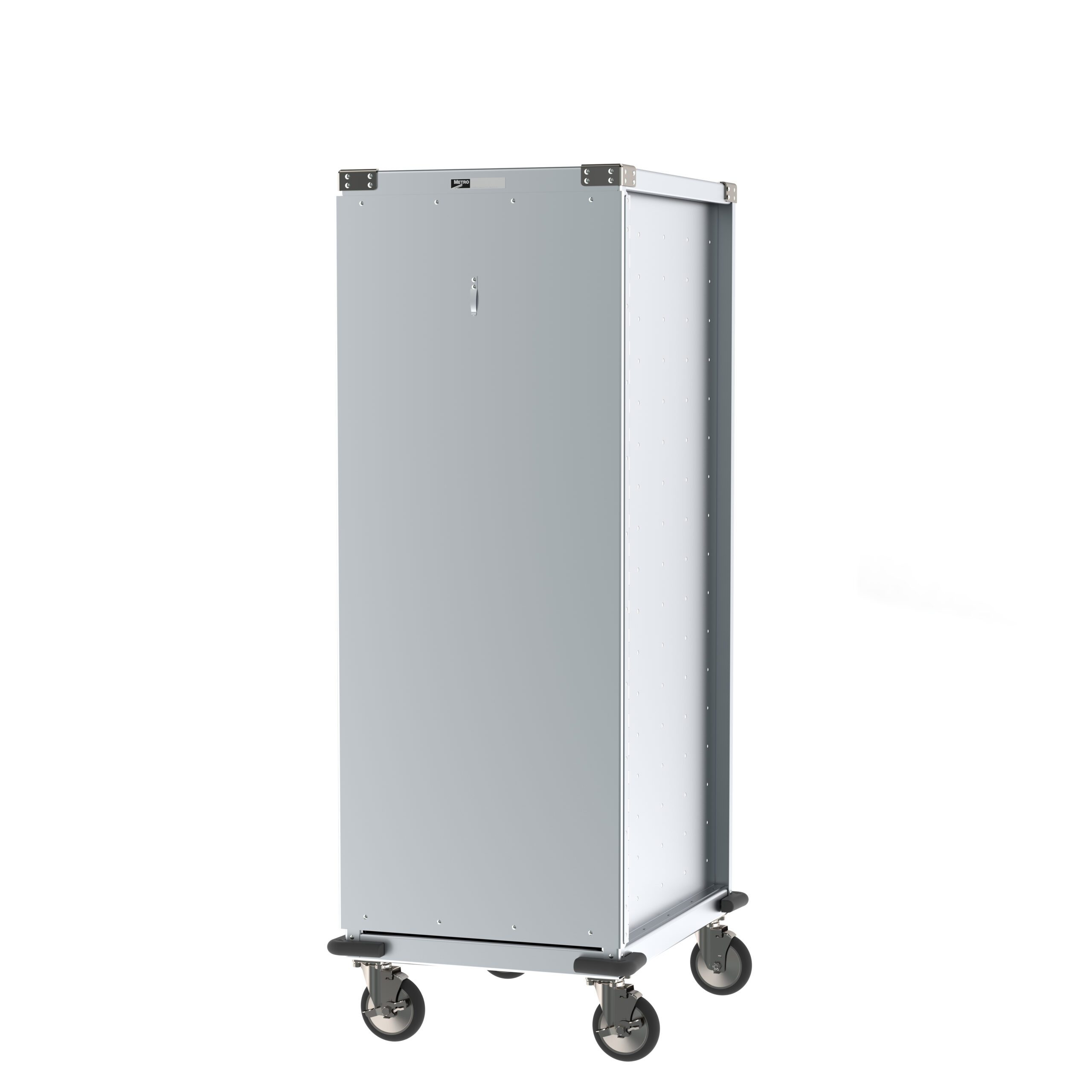 CD Series Bun Pan Delivery/Storage Cabinet with Gray Corner Bumpers