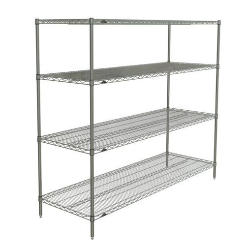 uljpijuv3kzalgedjphyy99bsjawo2yv.jpg The Metro N576BR Super Erecta Wire Shelving Unit, with a Brite finish, features four vertical rods and adjustable shelves for robust storage or display in any 24 x 72 x 63 space.