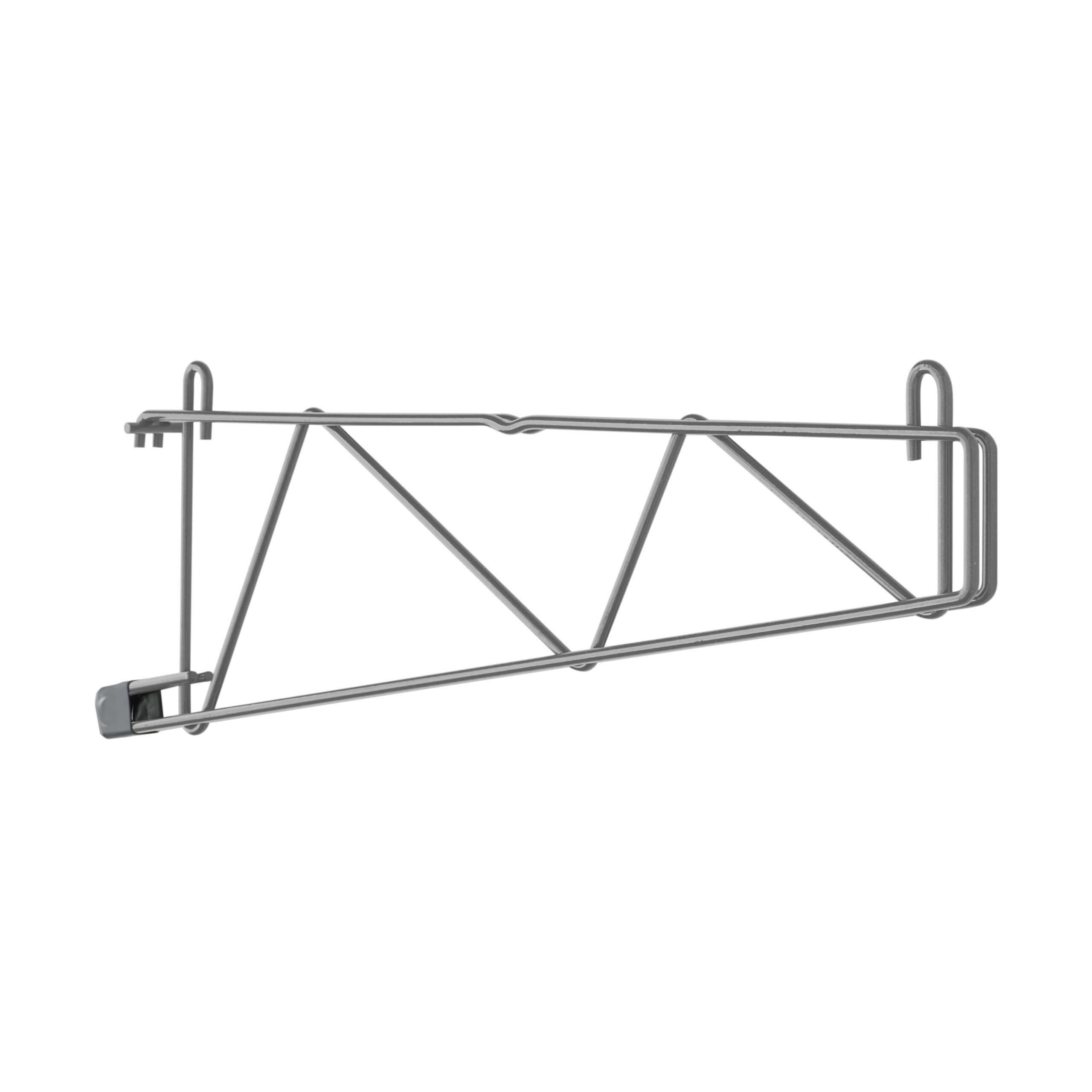 SmartWall Single Shelf Support for 21" Deep Shelves Metroseal Gray Epoxy