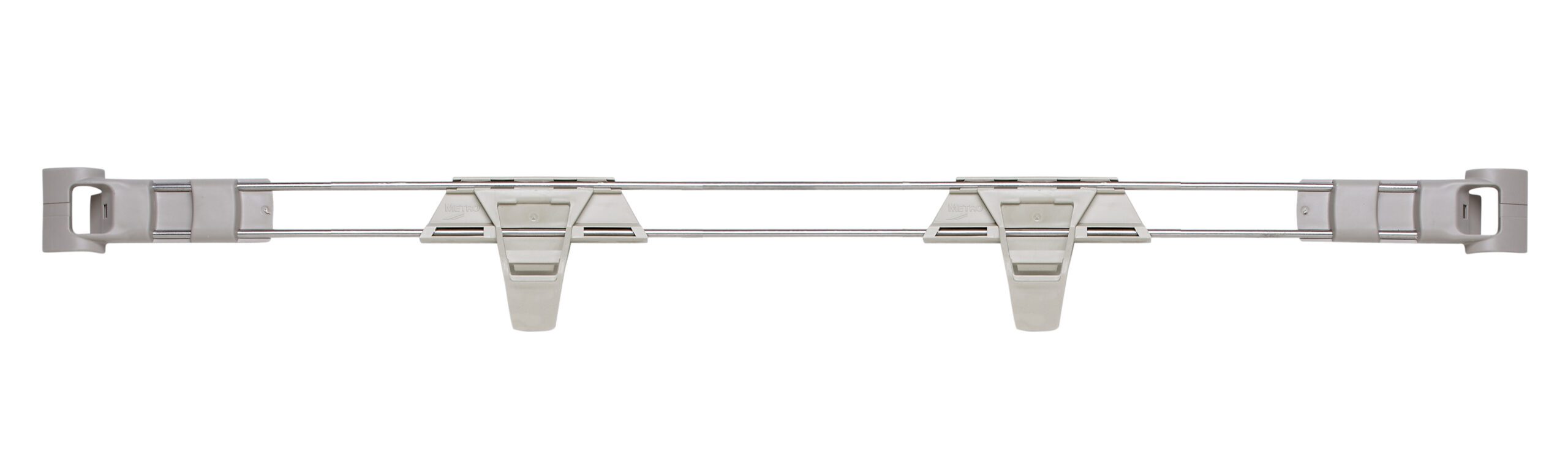 Stackable Shelf Ledge (Back) for MetroMax i Industrial Plastic Shelving, 36" L x 2" H