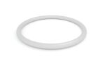 A simple, smooth white Justrite Oring made of 53mm Pcsilicone lies flat on a plain white background. Part of a 5-pack, it features a thin, even width for a sleek design.