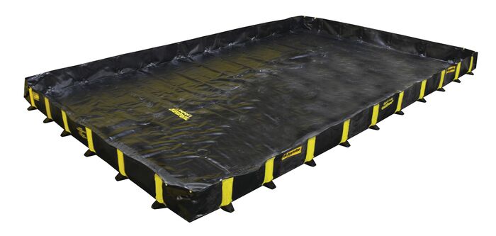 Justrite Berm, Rigidlock Qb 12'X20'X12"