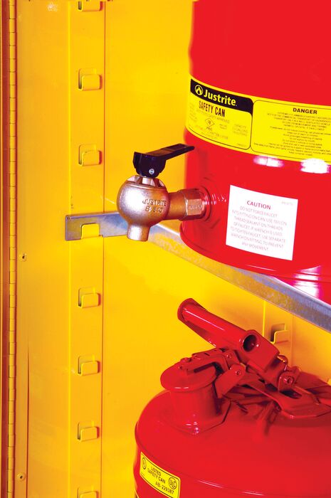 Justrite Shelf Splslp, Dispng 30/45G
